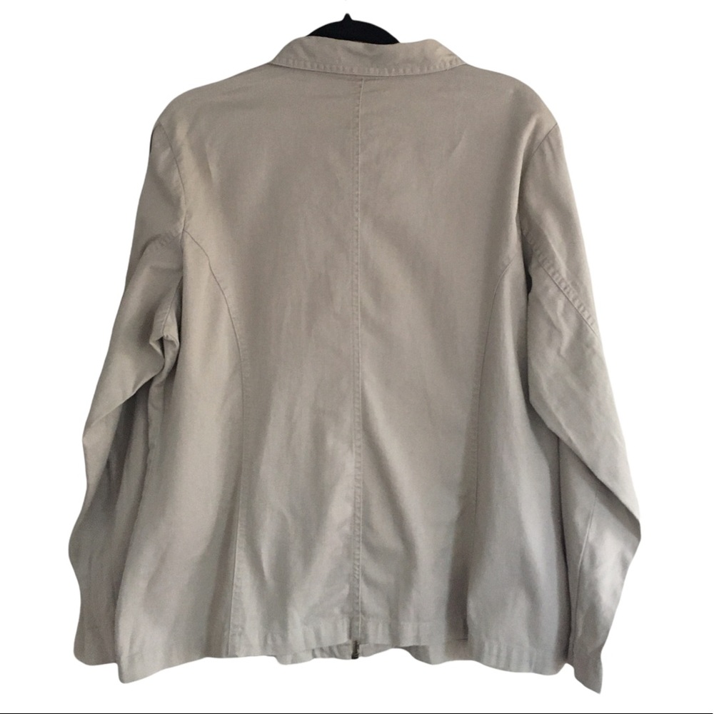 Basic Editions Khaki Cargo Pocket Jacket - image 3